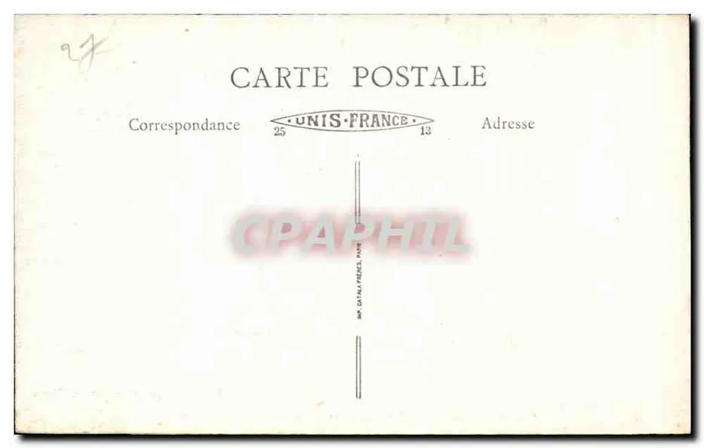 Gisors (Eure) — Capela da Torre São Tomé — J. Chaurgein, editor-livreiro, Gisors - Verso