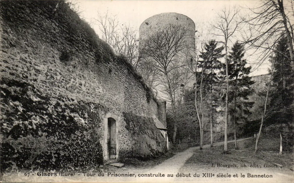 Gisors (Eure) - Turm des Gefangenen — errichtet Anfang des 13. Jahrhunderts — J. Bourgeix, Verlag, Gisors - Vorderseite