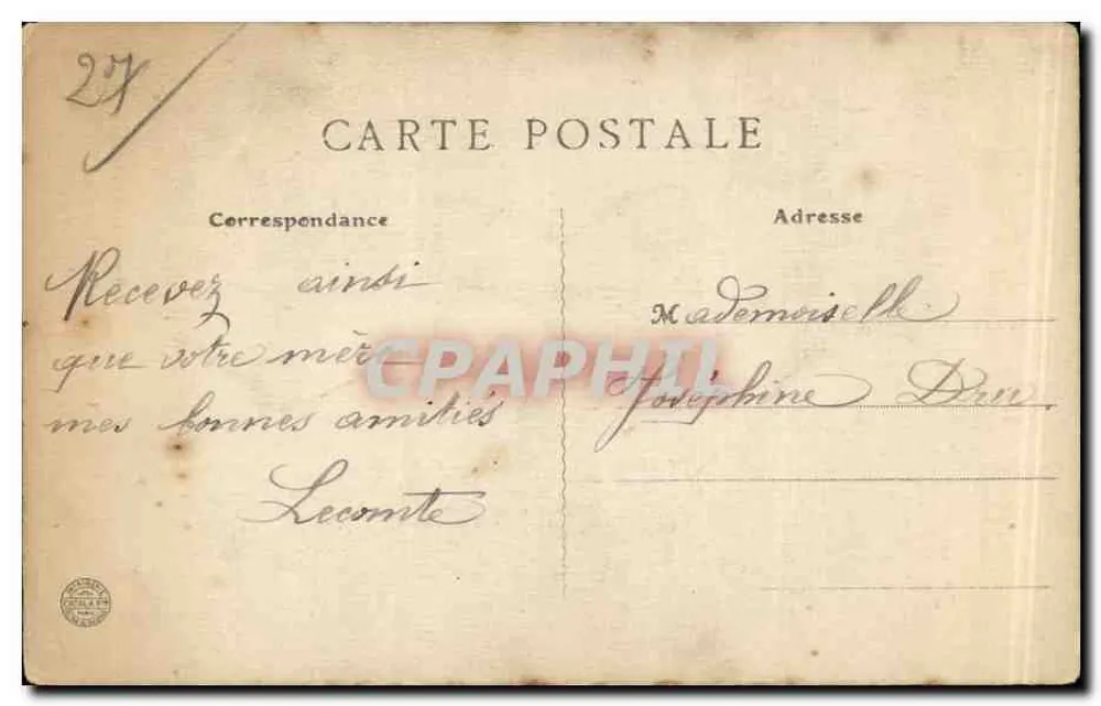Gisors (Eure) — Tor von Banneton — Innenansicht des Gartens - Rückseite