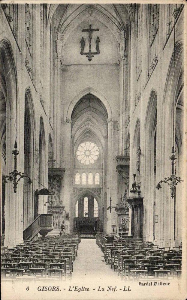 Gisors - A Igreja - A Nave - Bardel Éditeur - Frente