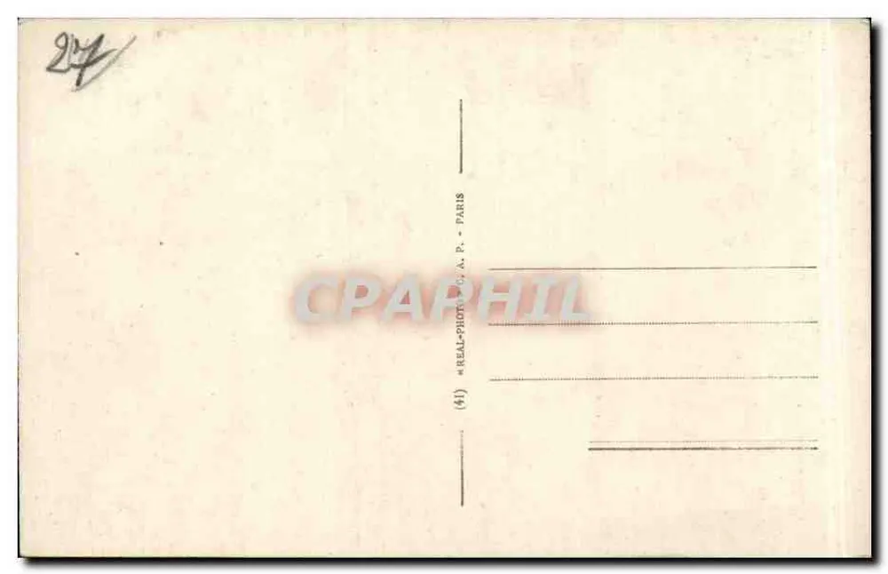 Le Grand Andely — Der alte Glockenturm von La Madeleine — Verlag C.A.P. - Rückseite