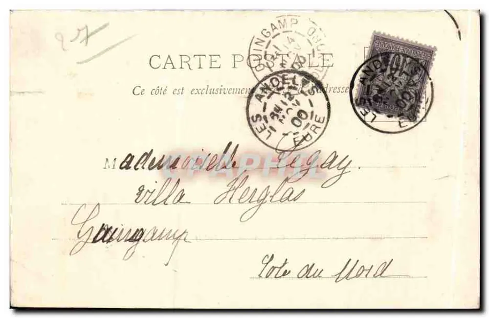 Les Andelys — Die Ufer der Seine in Petit-Andely — Perlet-Carri, Éditeur - Rückseite