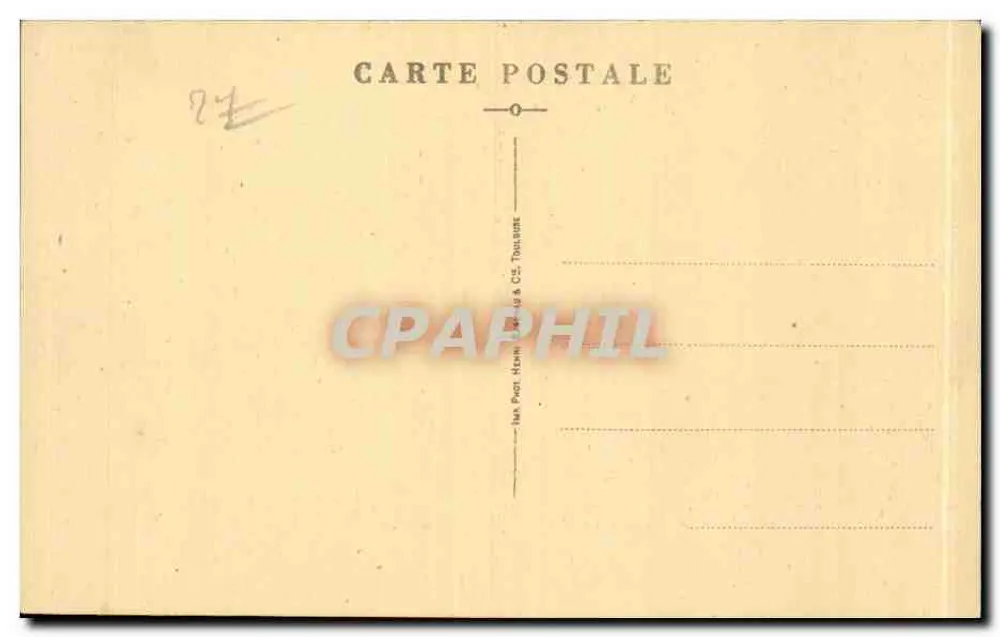 Verneuil — Graue Turm (12. Jahrhundert) — Verlag: Cochet, Libraire, Rennes - Rückseite