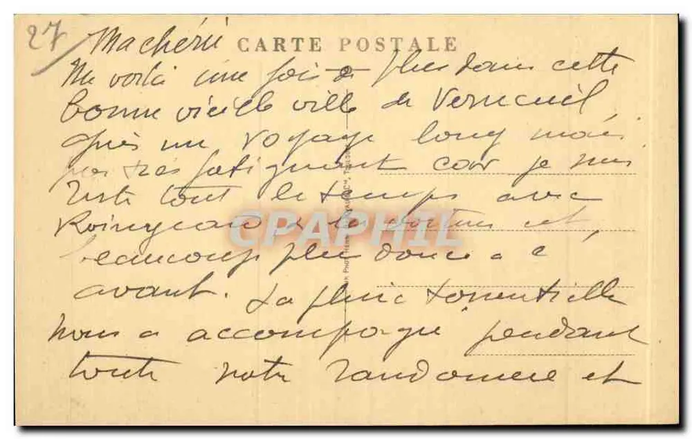 Verneuil — Église de la Madeleine (XVe siècle) — Édit. Cochet Libr. & Peprod, Int. - Verso