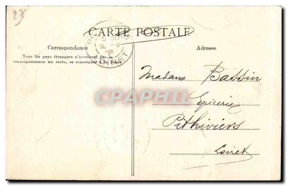 Verneuil (Eure) — Kirche der Madeleine (16. Jahrhundert) — G. Boarcher, Fotograf-Verlag, Verneuil - Rückseite