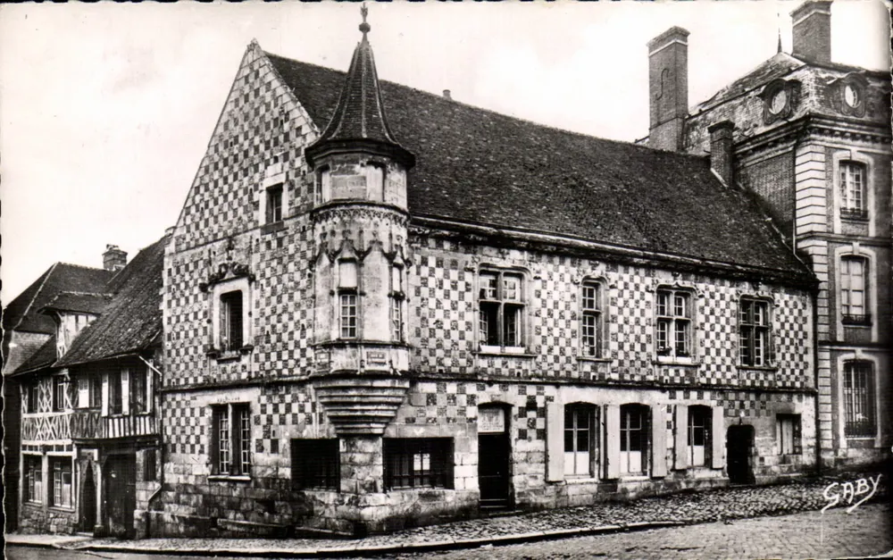 Verneuil-sur-Avre — Haus des 16. Jahrhunderts — Rue du Canon — Éditions Gaby - Vorderseite