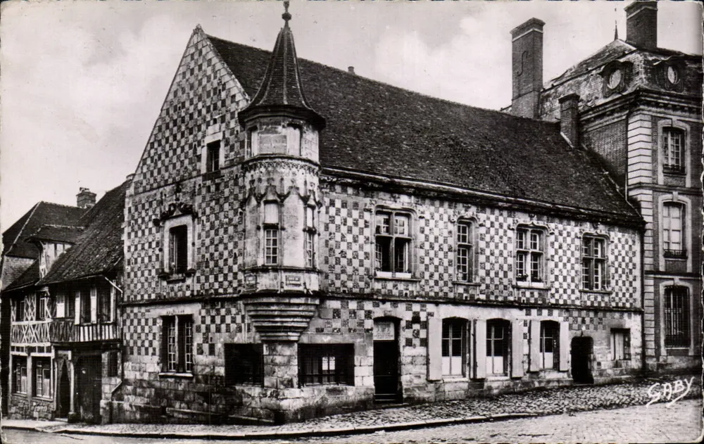 Verneuil-sur-Avre — Haus des 16. Jahrhunderts, Rue du Canon — Éditions Caby - Vorderseite