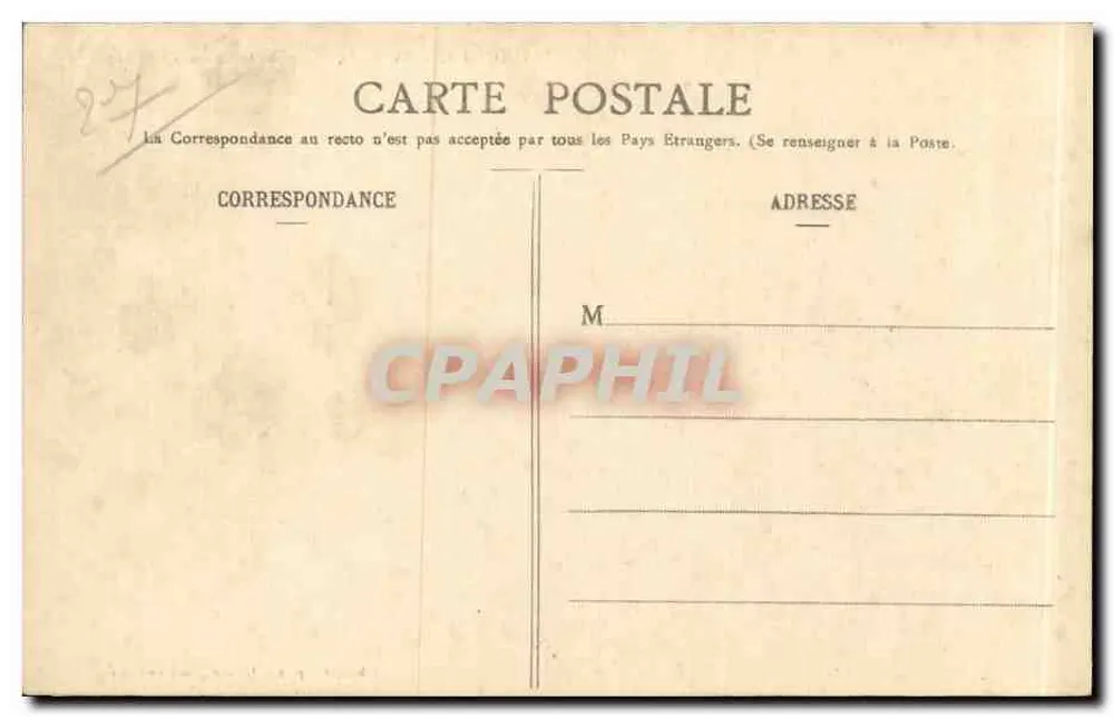 Pont-Audemer — Reste der Kirche des Feldes oder des Heiligen Grabes — Verlag unbekannt - Rückseite