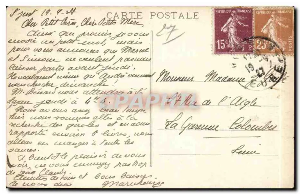 Vernon (Eure) — Vista geral - Verso