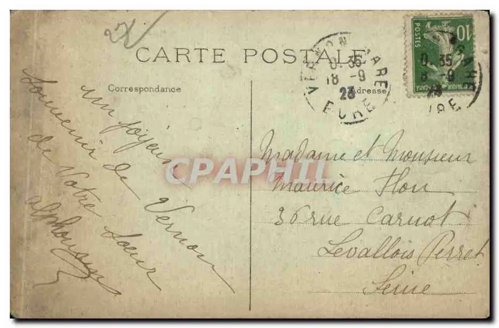 Vernon — Castillo de Bizy — Kipp. Fot. Vernon - Reverso