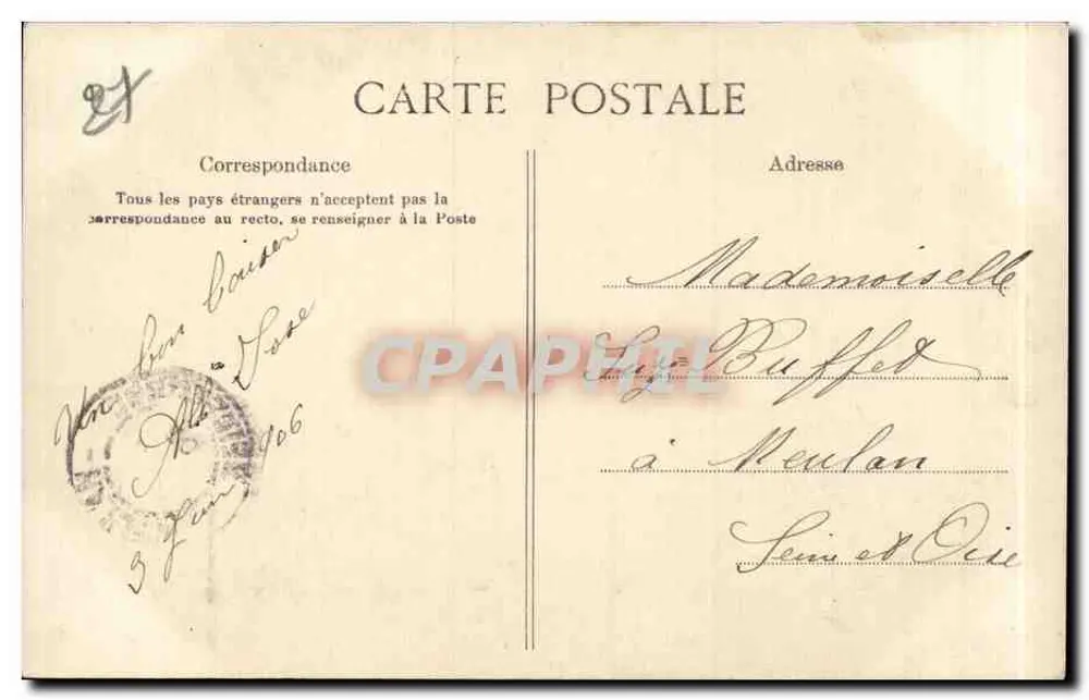Vernon (Eure) — Casa pequena e Torre de Vigia — Cliché Lasseron - Petit, editor - Verso