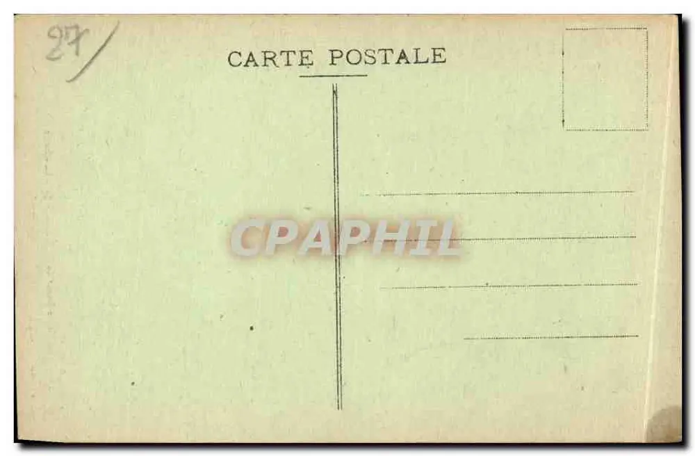 Nossa Senhora de VERNON — A Cátedra — Fot. Ed. Lavergne, Vernon - 46 - Verso