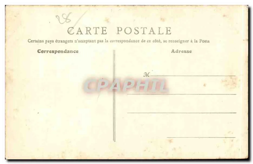 Castillo de Anet — El Parque y el Canal — n°47 - Reverso