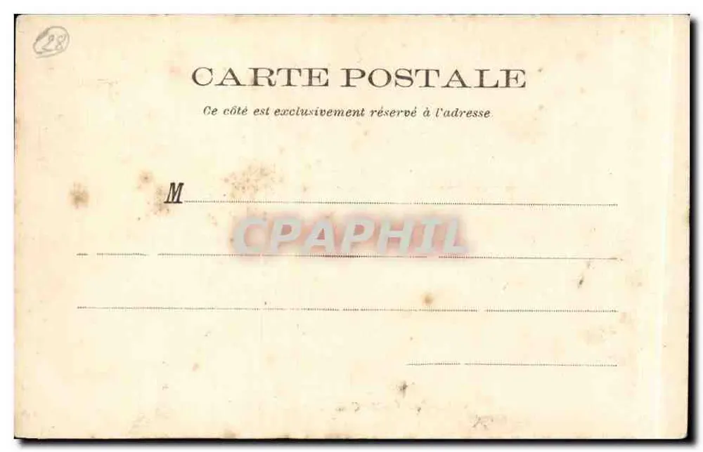 Châteaudun — O Castelo, visto dos Prés - Verso