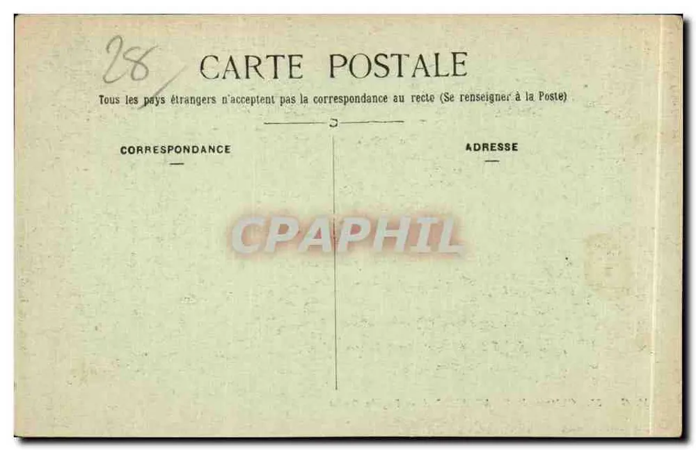 Castelo de Châteaudun — Fachada Oeste — M.G. n°33 - Verso
