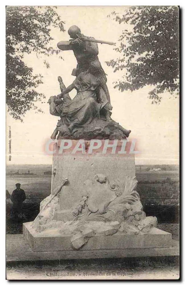 Cholzaudun — Monumento da Defesa — Editor: Cholzaudun, n° 28 - Frente