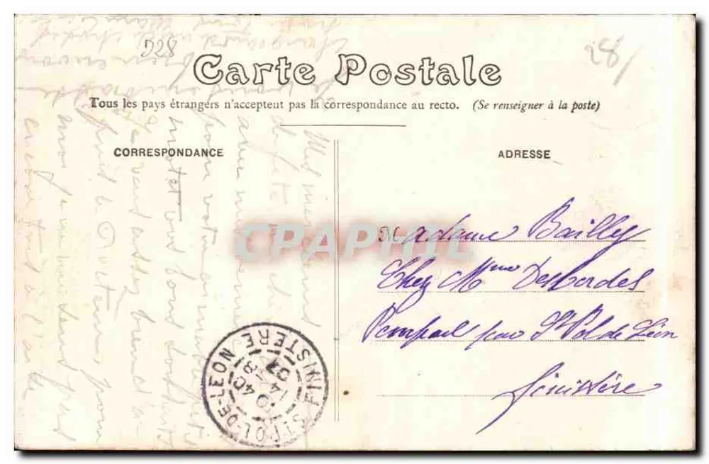 Castello di Châteaudun — Ala di Longueville (XVI secolo) — G.P. 27 - Verso