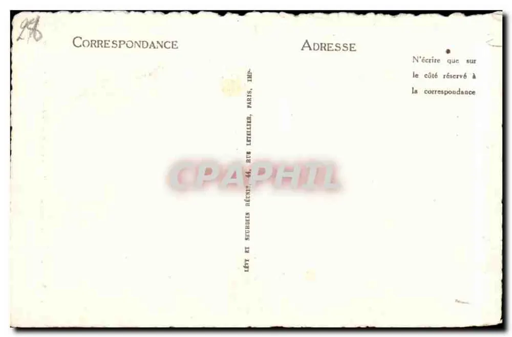Velho Chartres — A Rue du Bourg (1837) — ND - Verso