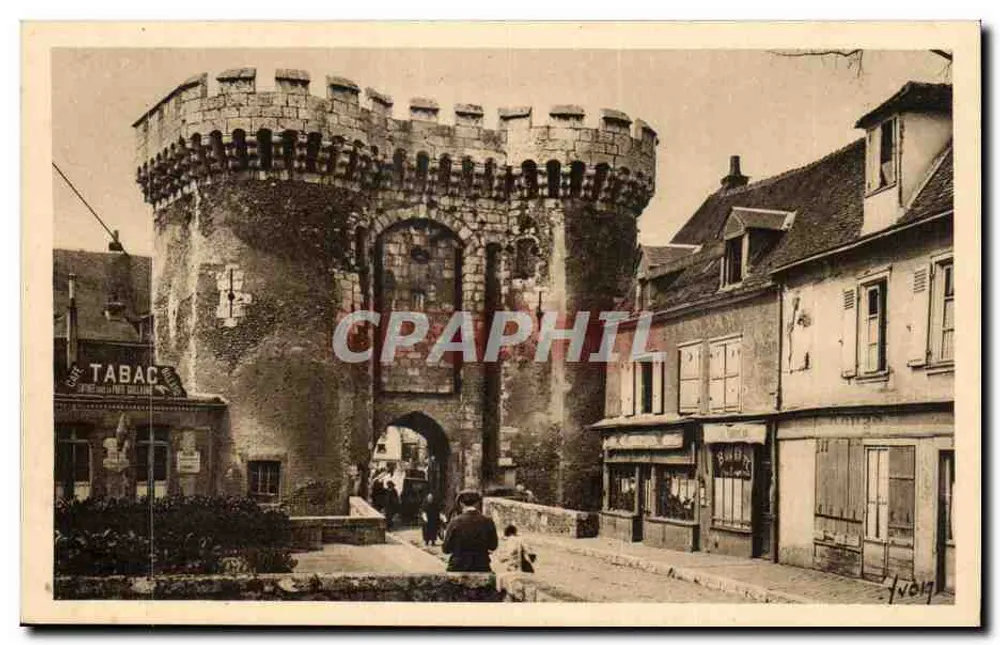 Chartres (Eure-et-Loir) — A Porta Guilherme — Edições de Arte 'WAN' - Frente