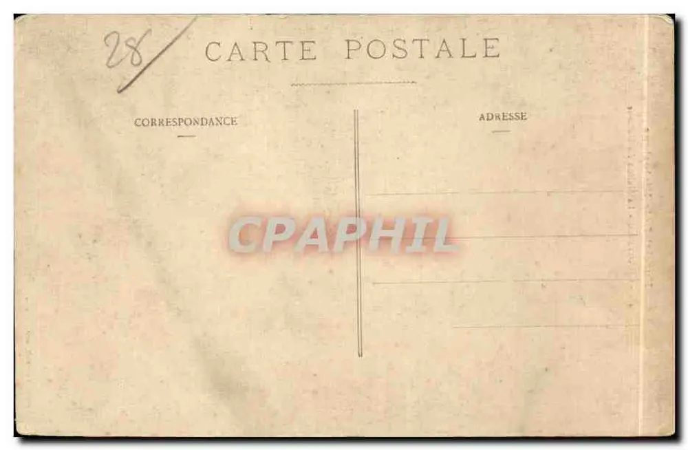 Chartres — A Casa do Dr. — Eure-et-Loir Histórico, n°48, edit. Ch. Foncault, Dreux - Verso