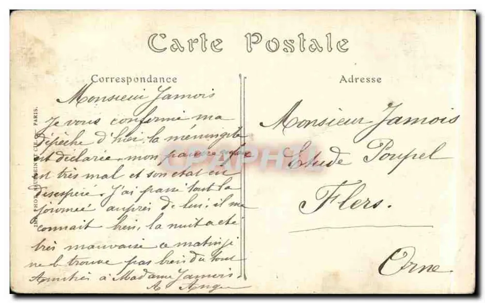 Chartres — A Estátua de Marceau — ND. Phot. - Verso