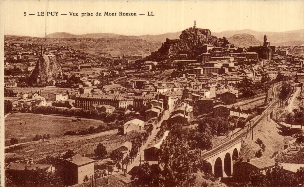 Le Puy — Ansicht vom Mont Ronzon — LL - Vorderseite