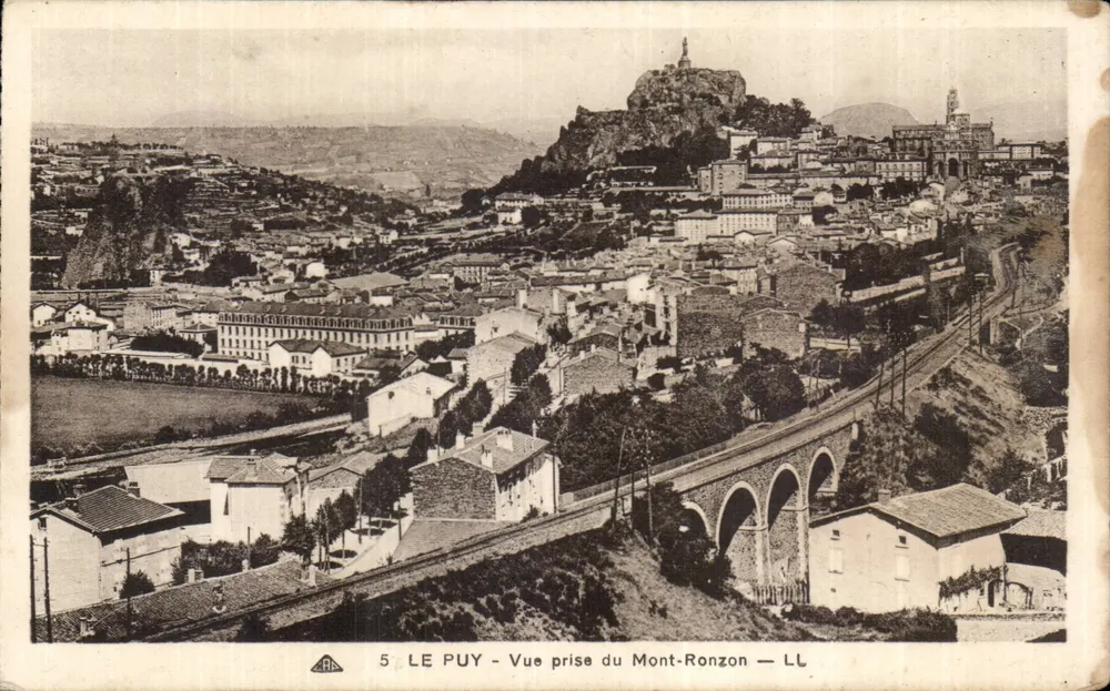 Le Puy - Ansicht vom Mont-Ronzon — LL - Vorderseite