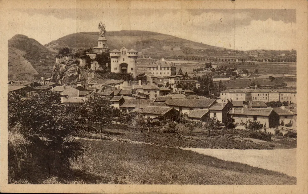 Puy-Saint-Charles VII — Altes Schloss — Verlag: C.A. des Arts Piétochromiques, Paris - Vorderseite