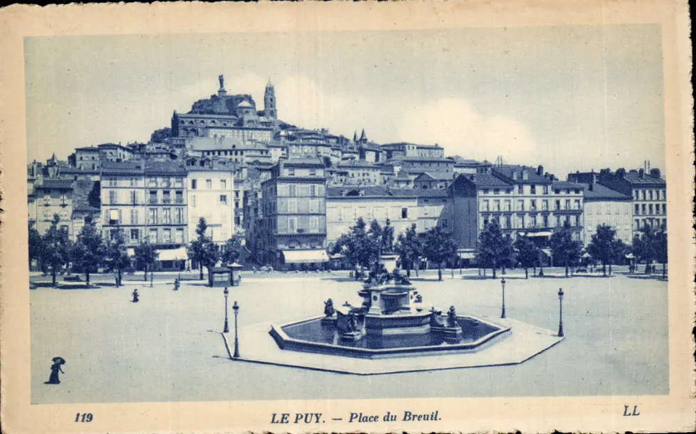 Le Puy — Place du Breuil — LL, n° 119 - Frente