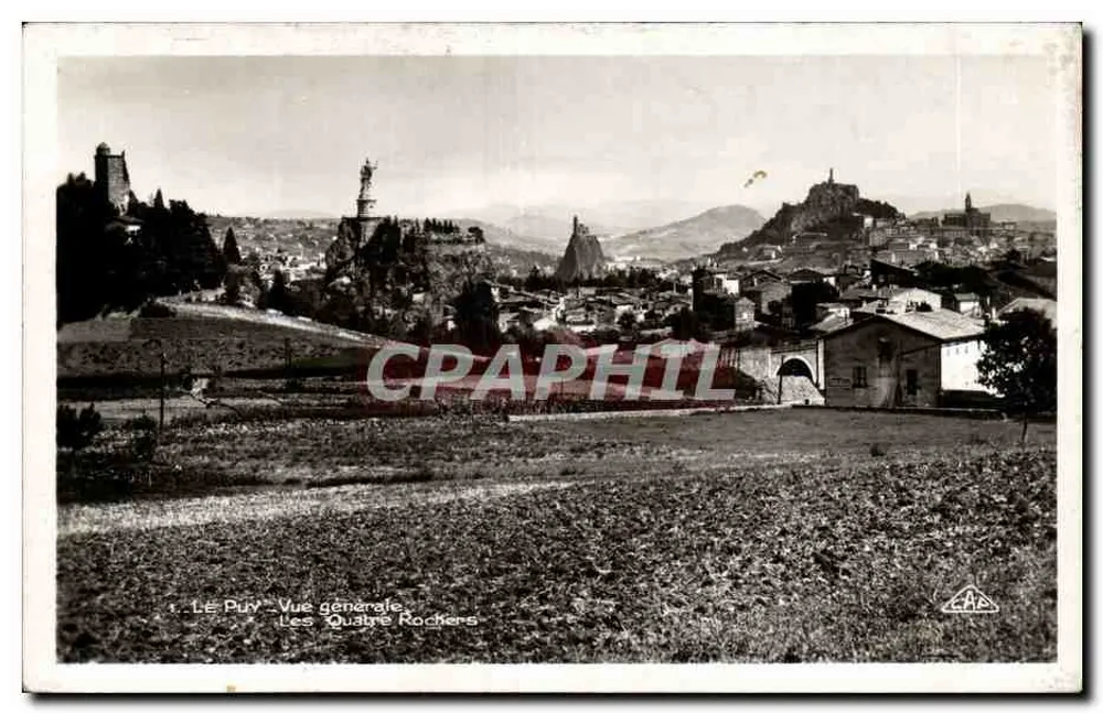 Le Puy - Allgemeiner Blick - Die Vier Felsen — CAP - Paris - Vorderseite