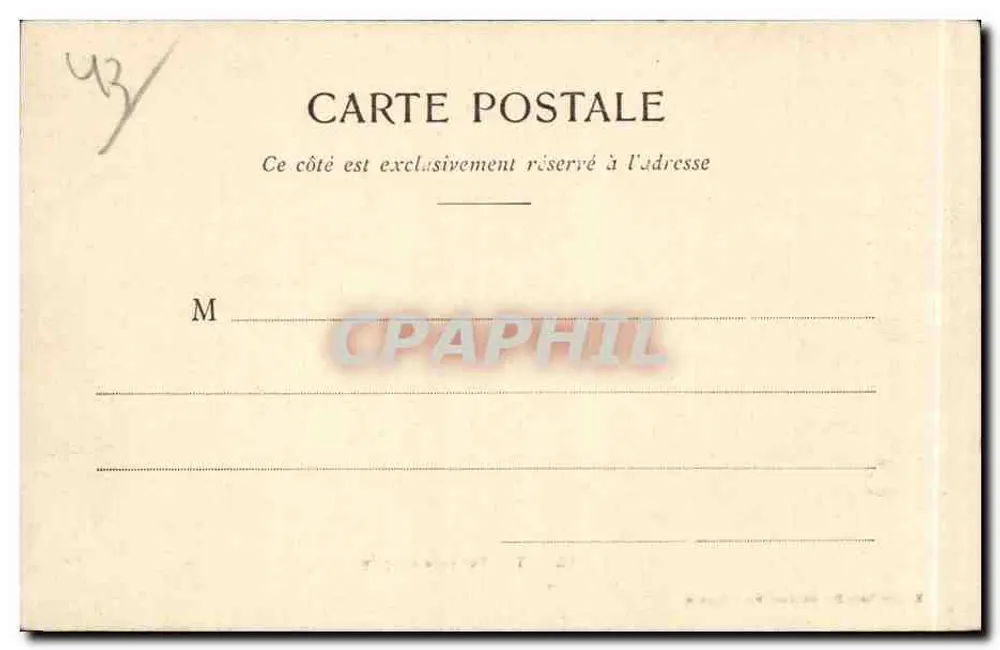 Le Puy - Ansicht von Espaly — Edition Nouvelles Galeries, Saint-Étienne - Rückseite
