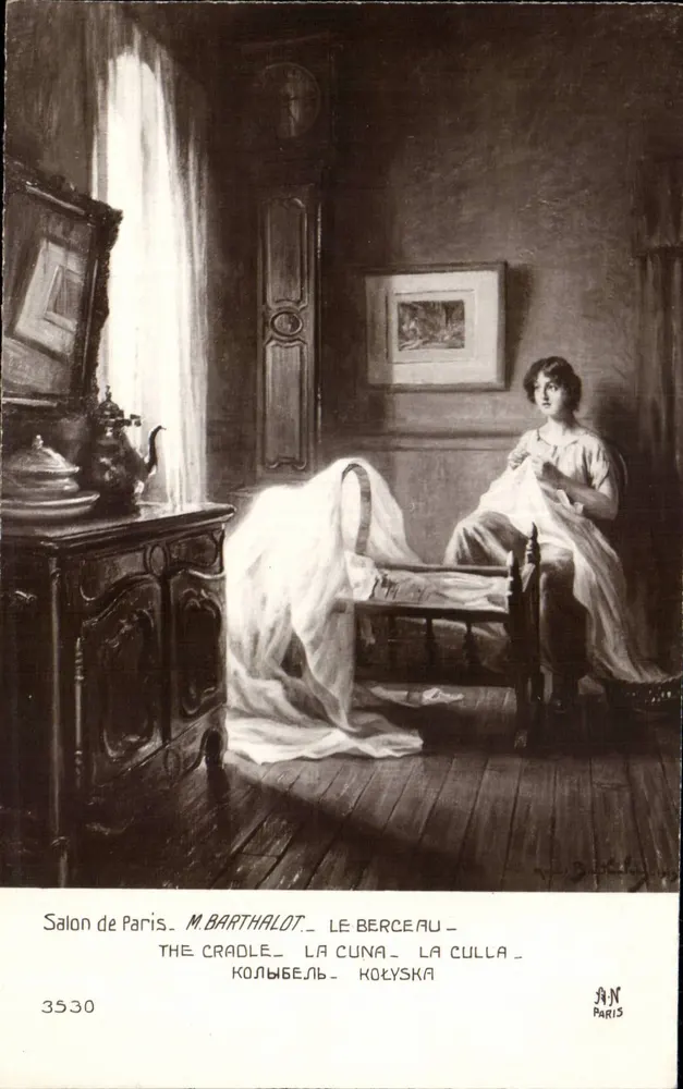 Salon de Paris — Das Wiegenlied — M. Barthalot — n° 3530 - Vorderseite