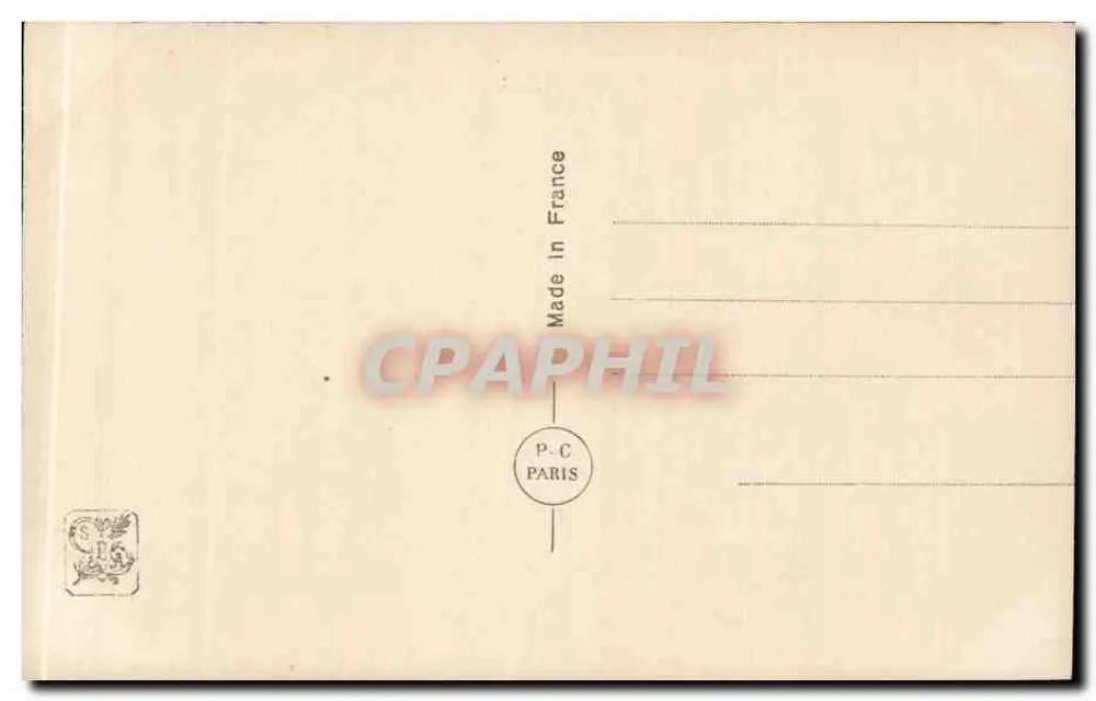 Zwei Personen, die ein Mahl teilen — intime Szene — Salon de Paris, A. de Broca, n°461 - Rückseite