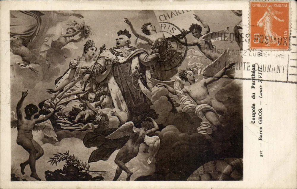 Kuppel des Parthenon — Louis XIV — Verleger GROS, Nr. 521 - Vorderseite