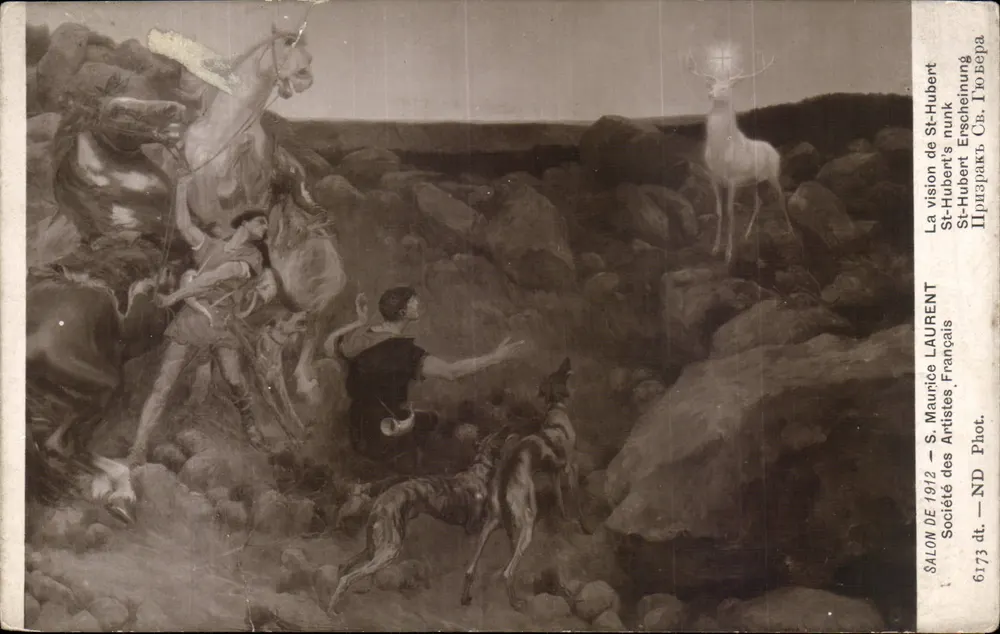 Die Aussicht von St-Hubert — Salon von 1912 — S. Maurice Laurent - Vorderseite