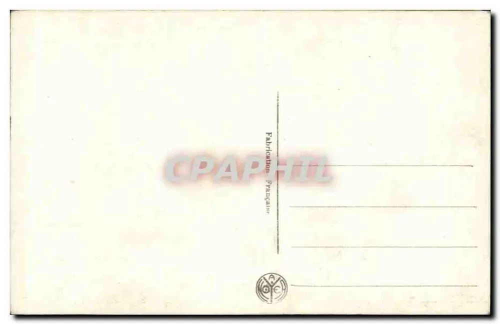 Salon — A.P. Lupiac — Le Verrou — Der Riegel — Nr. 642 — Verlag A.N. Paris - Rückseite