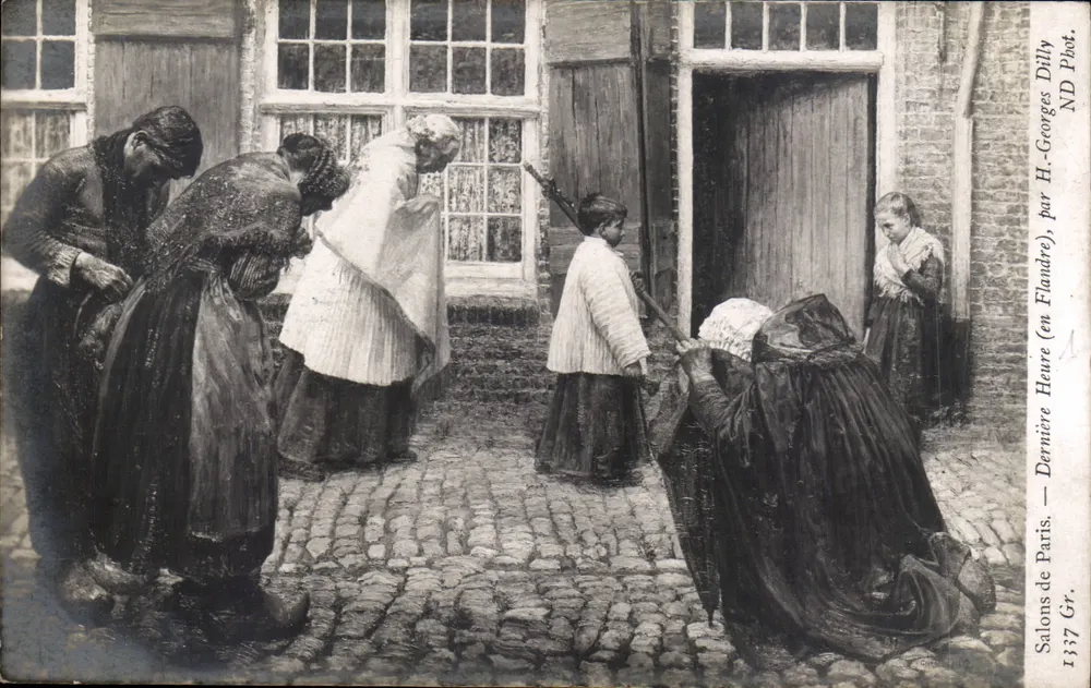 Última Hora — Última Hora (na Flandres) — por H.-Georges Dilly - Frente