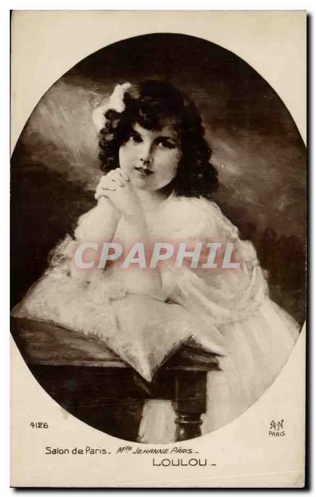 Mlle Jehanne Paris — Loulou — Salon de Paris — n° 9126 - Vorderseite