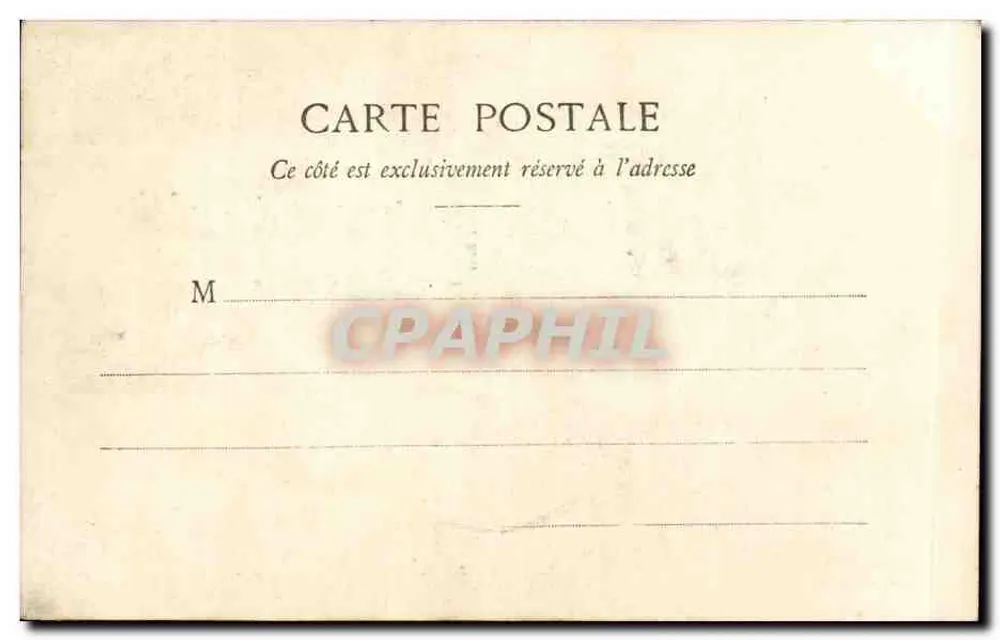 Les Mois Comiques — Juni 1904 — Phototypie A. Beneguet & Cie, Nandy - Rückseite