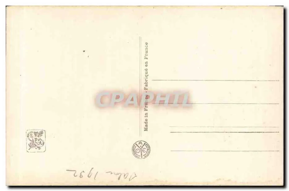 Verlassene Frau und Kind — Paris — Paris Salon — Madeline Carpentier — Nr. 6167 - Rückseite