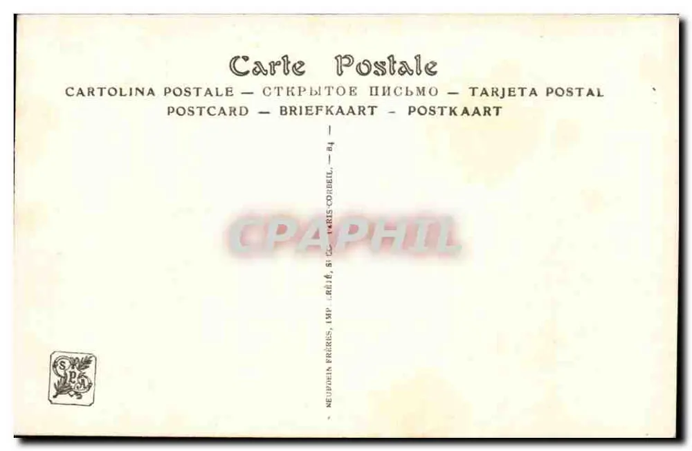 La Pensee — Skulptur von Alfred Boucher — Salons de Paris, n°2332 Gr - Rückseite