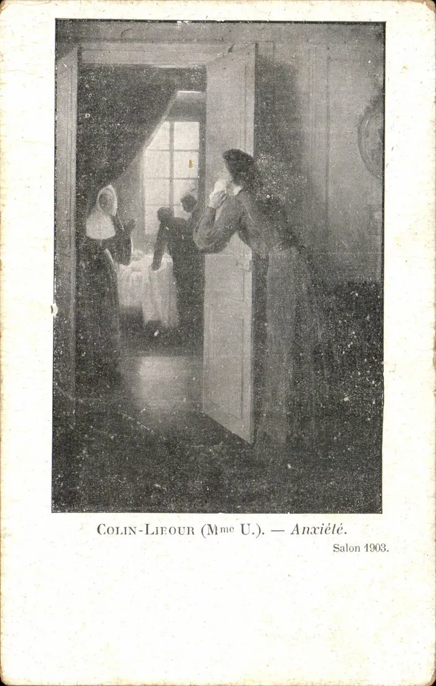 Angst — Salon 1903 — COLIN-LIEFOUR (Mme U.) - Vorderseite