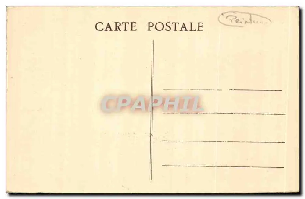 Am Quellwasser — Gemälde von Henri Foreau (H.C.) — Salon 1930 — Sammlung Chantereau - Rückseite