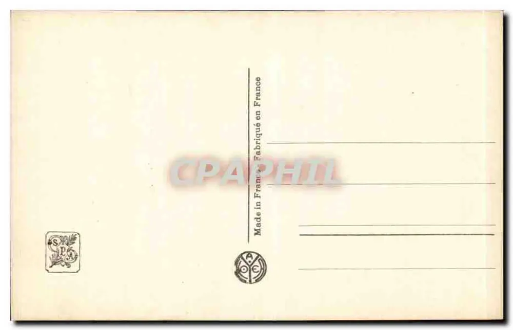 Bäderfrau — Ansicht von Paris — A. Matignon — n° 5628 — A.N. Paris - Rückseite