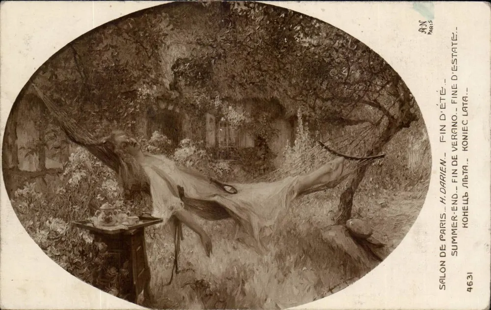 Salon de Paris — Ende des Sommers — H. Darien — n° 4631 - Vorderseite