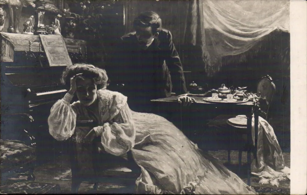 F. LEVE — Ein Wolken — Salons von Paris - Vorderseite