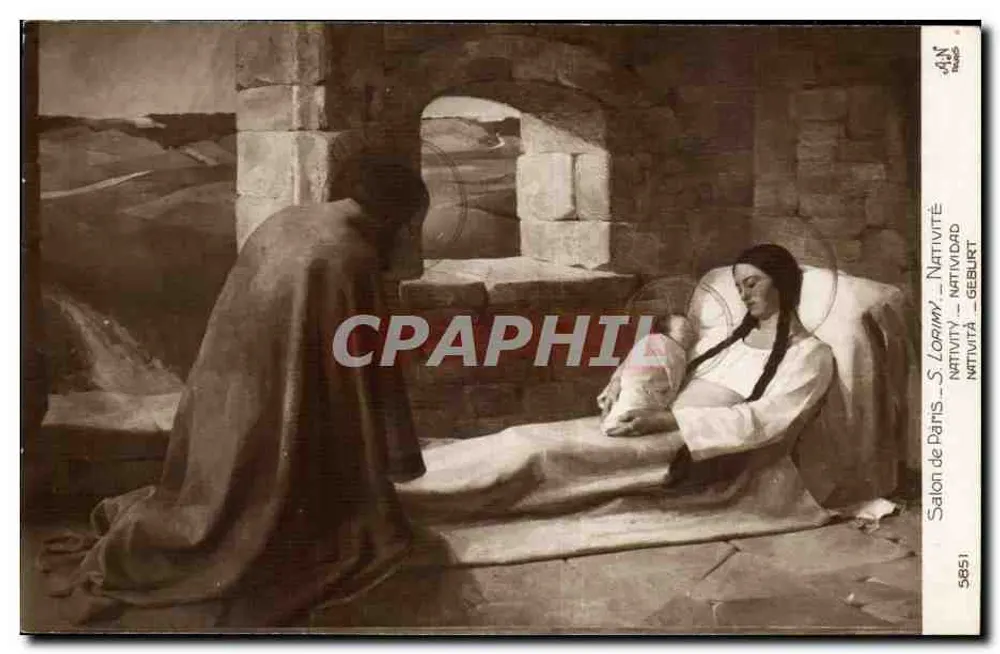 Nativity — Paris Salon — S. LORIMW — Nr. 5851 - Vorderseite