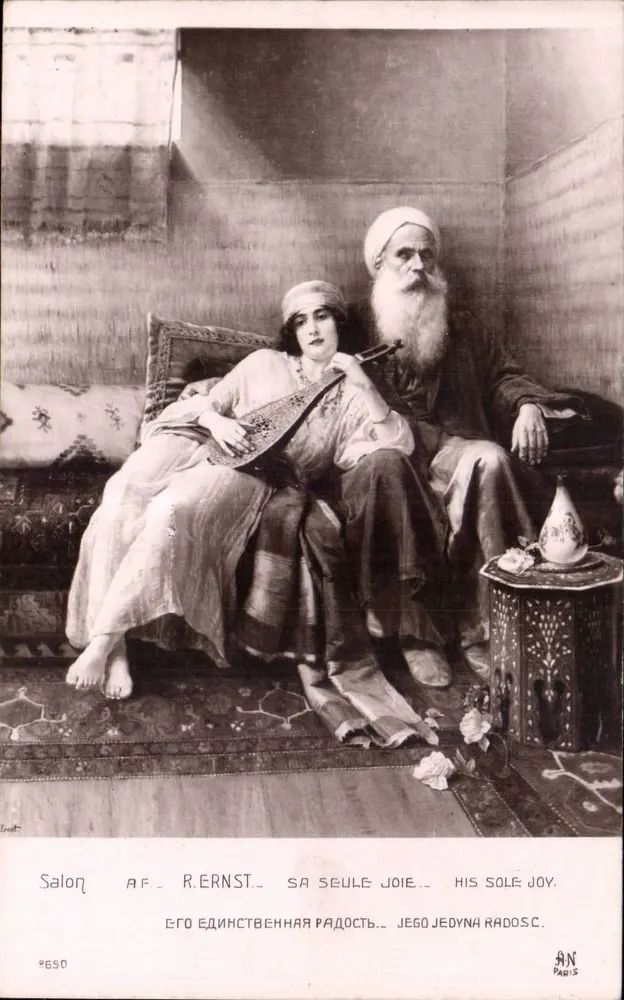 Salon — Sa seule joie — R. Ernst, Paris, n° 9650 - Vorderseite