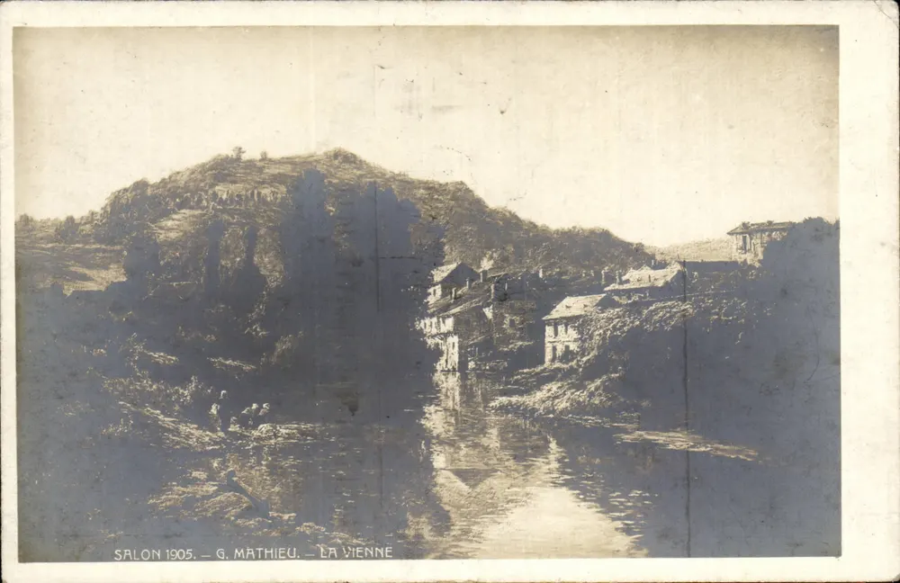 Salon 1905 — G. Mathieu — La Vienne - Vorderseite