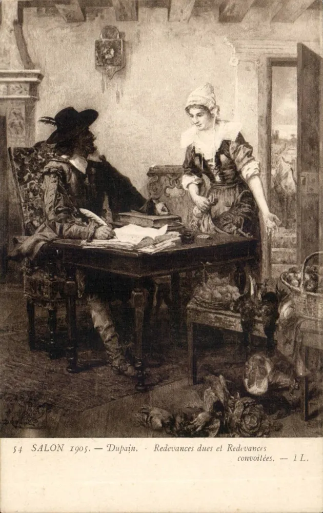Salon 1905 — Dupain — Abgaben fällig und Abgaben begehrt — 1 L. - Vorderseite